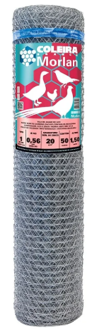 TELA P/PINTEIRO 1X24X1,20M 50M MORLAN