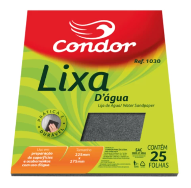 LIXA D AGUA 1030/180 25x1 CONDOR