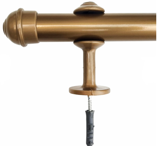 KIT VARAO 2,0MT SIMPLES 19MM OURO VELHO DC