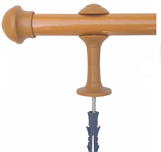 KIT VARAO 2,0MT SIMPLES 19MM CEREJEIRA DC
