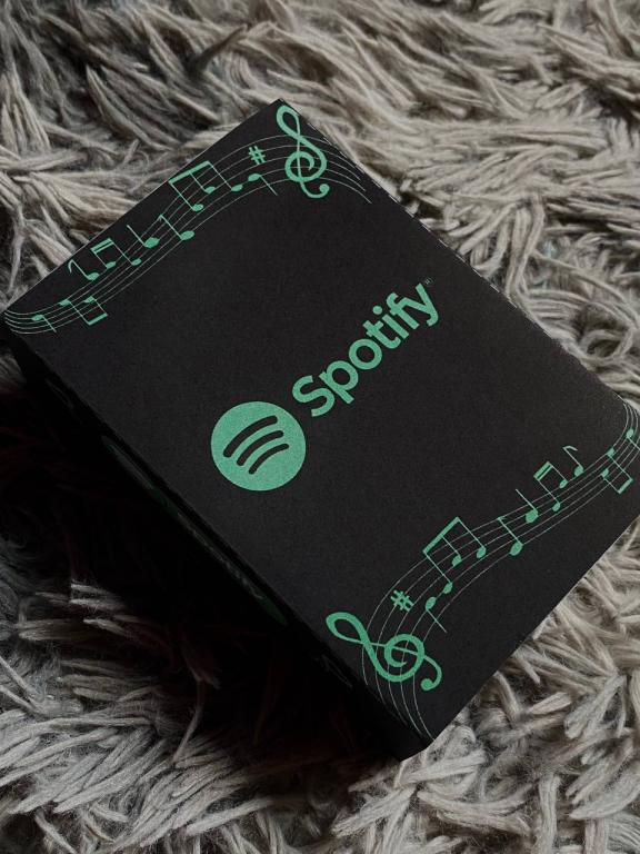 CHAVEIRO SPOTIFY + CAIXINHA