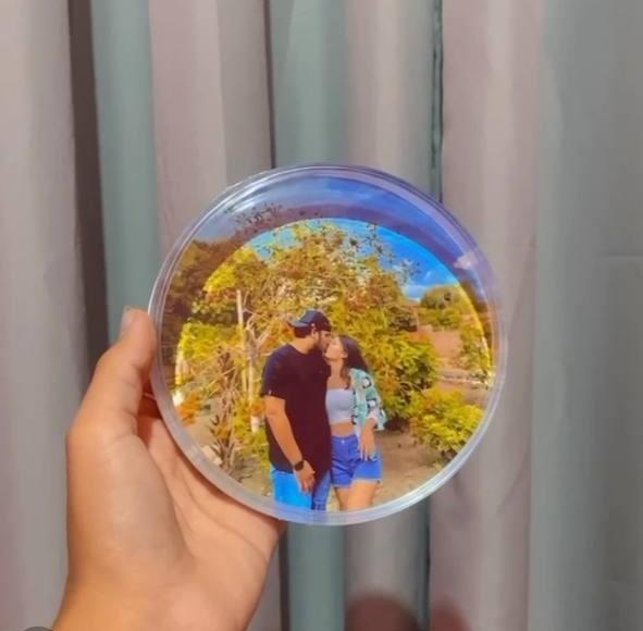 CIRCULO HOLOGRAFICO DE FOTO