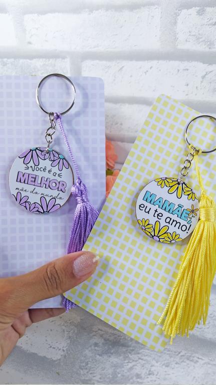 CHAVEIRO+TACEL MÃES REDONDO