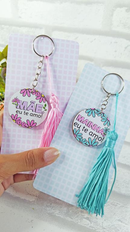 CHAVEIRO+TACEL MÃES REDONDO