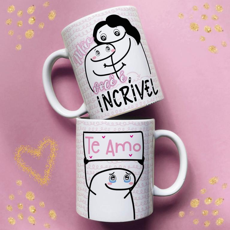 CANECA FLORK MÃES