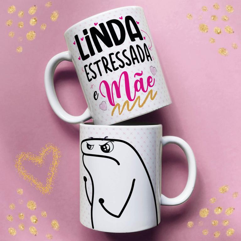 CANECA FLORK MÃES