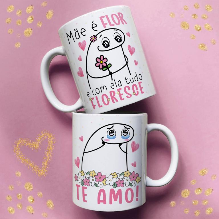 CANECA FLORK MÃES