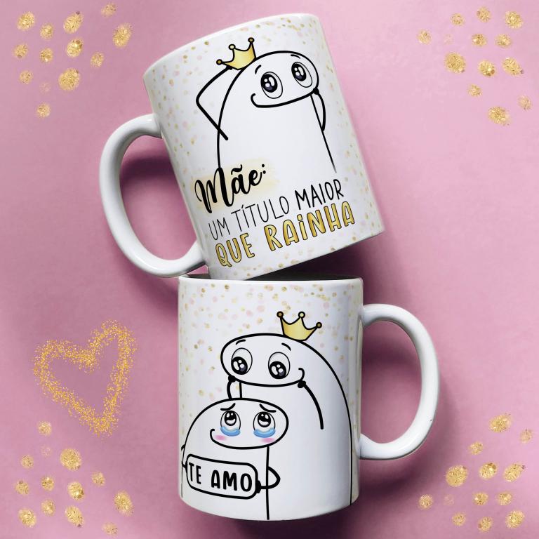 CANECA FLORK MÃES