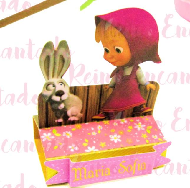 CAIXA BIS DUPLO MASHA E O URSO