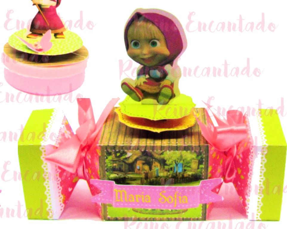 CAIXA BALA MASHA E O URSO