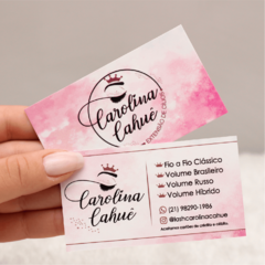 CARTÃO DE VISITA FRENTE E VERSO 230G