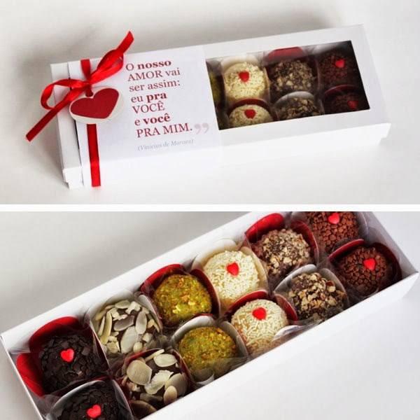 CAIXA RETANGULAR 12 DOCES