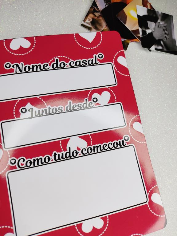 ALBUM FOTOS FIGURINHAS NAMORADOS 01