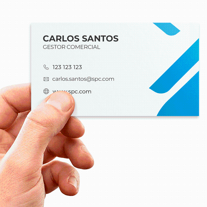 CARTÃO DE VISITA 180G