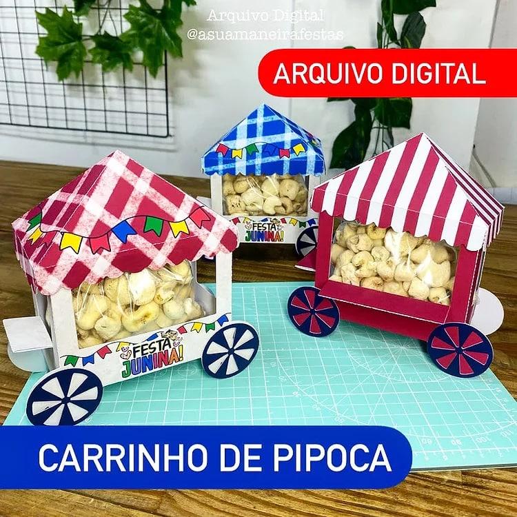 CAIXA CARRINHO DE PIPOCA SMPLES