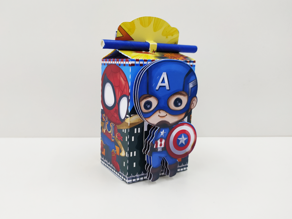 CAIXA ALTA COM PALITO VINGADORES