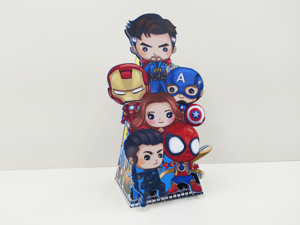CAIXA PIRAMIDE VINGADORES