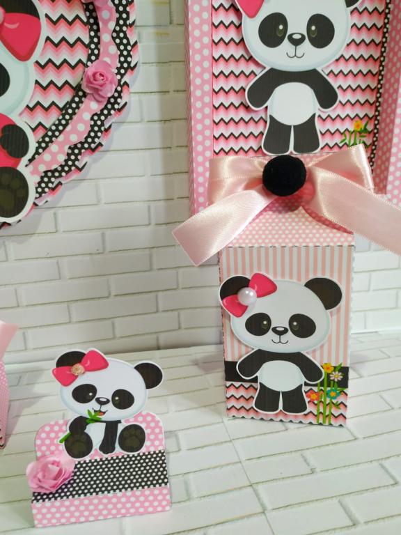 CX BIS DUPLO PANDINHA ROSA