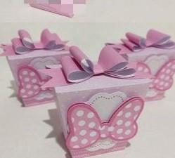 CX LAÇO MINNIE LAÇO ROSA