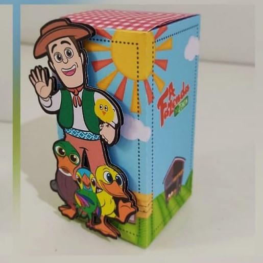 CX QUADRADA FAZENDINHA EM CAMADAS