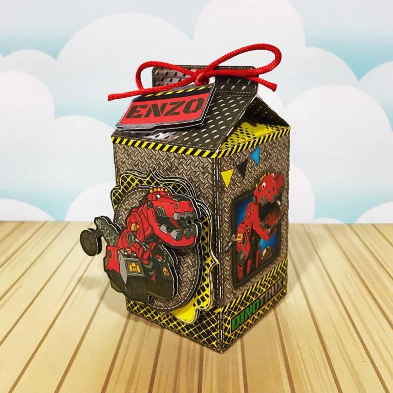 CX MILK DINOTRUX EM CAMADAS