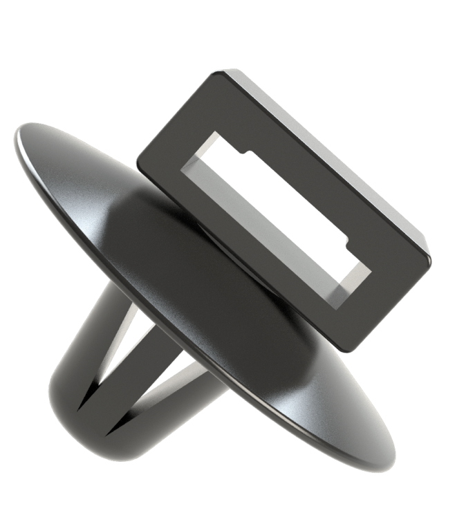 GRAMPO ABRACADEIRA 7,9MM CABECA P/ CINTA PLASTICA UNIVERSAL