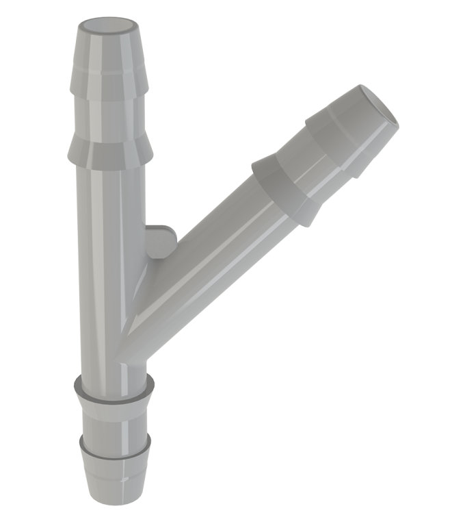 99CN002B CONECTOR Y MANGUEIRA P.BRISA/COMBUSTIVEL - BRANCO