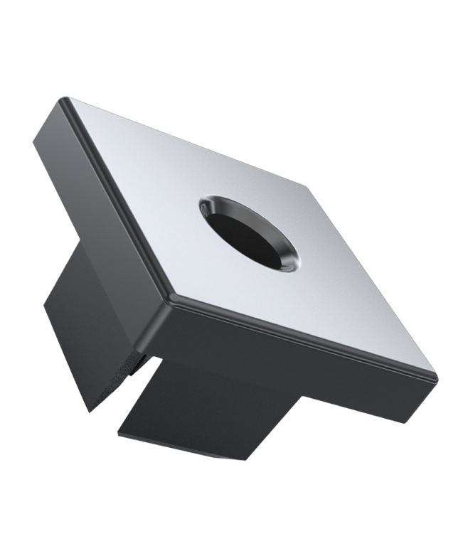 99641/10 BCH. QUAD. PLACA/ P.CHOQUE TRAS. GM | 10 PÇ (HB30641)
