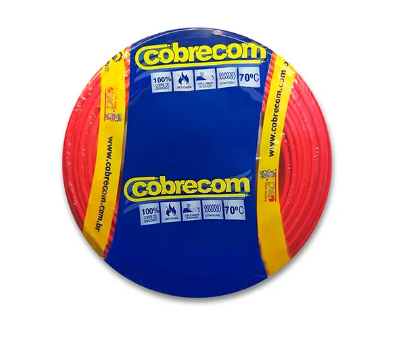 CABO FLEXIVEL 2,5MM VERMELHO