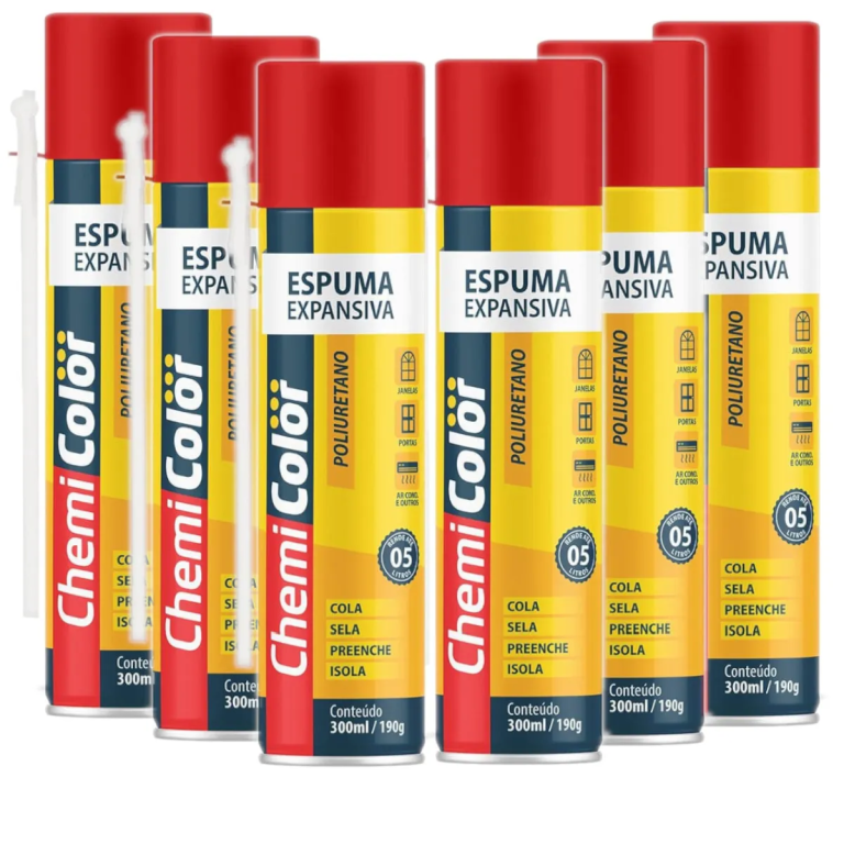 ESPUMA EXPANSIVA PU 500ML/310GR