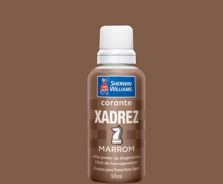 CORANTE XADREZ 50ML MARROM