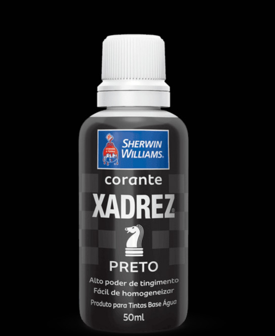 CORANTE XADREZ 50ML PRETO
