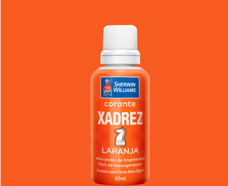 CORANTE XADREZ 50ML LARANJA