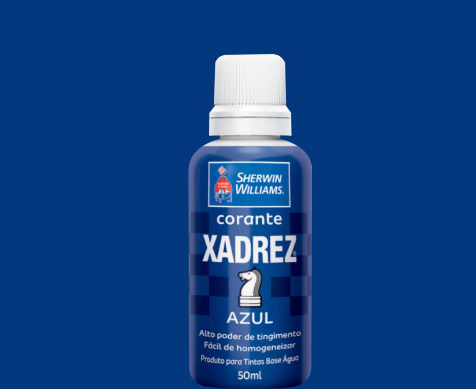 CORANTE XADREZ 50ML AZUL