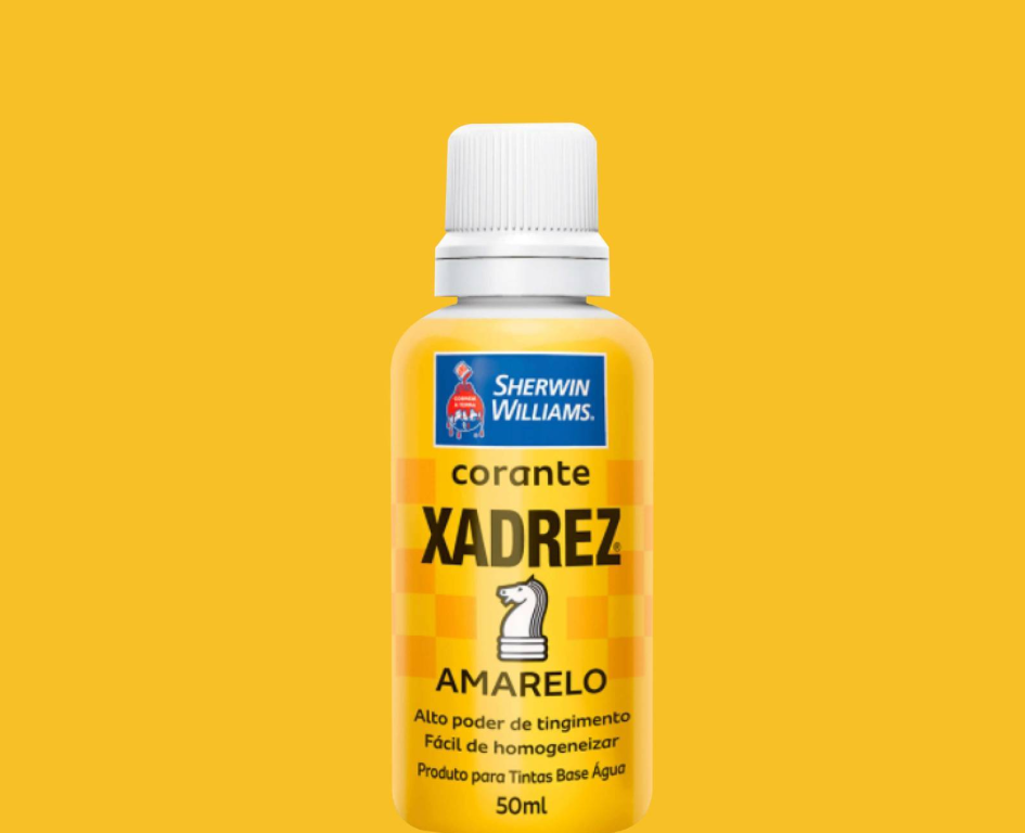 CORANTE XADREZ 50ML AMARELO