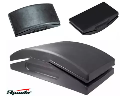 TACO LIXADOR 125X65MM BORRACHA