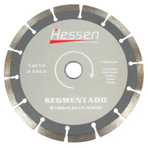 DISCO DIAMANTADO SEGMENTADO 7POL 180X22
