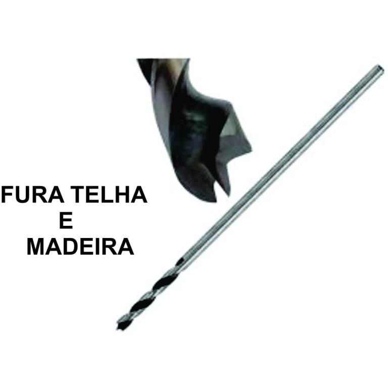 BROCA MOURAO FIBROCIMENTO 3/8 X 350 MADEIRA E TELHA