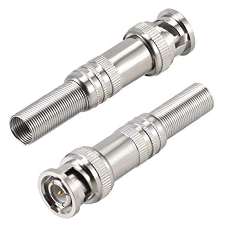 CONECTOR BNC MOLA 75OHMS RG59 6MM C/PARAF