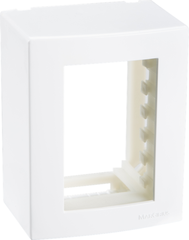 CAIXA SOBREPOR 95X75 3 POSTOS - SLEEK
