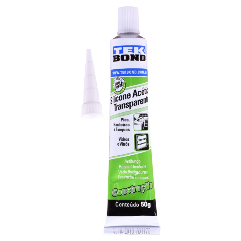 SILICONE ACETICO INCOLOR 50GR