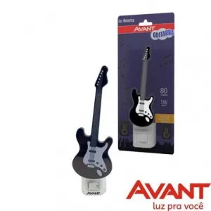 LUZ NOTURNA LED GUITARRA 1W BQ BIVOLT - AVANT
