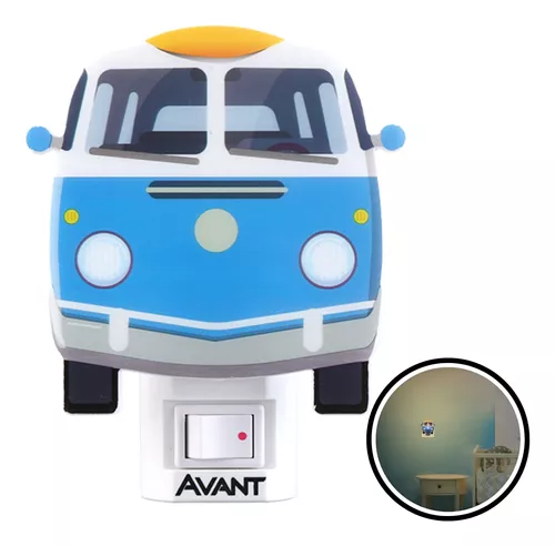 LUZ NOTURNA LED CORUJINHA (KOMBI) 1W BQ BIVOLT - AVANT