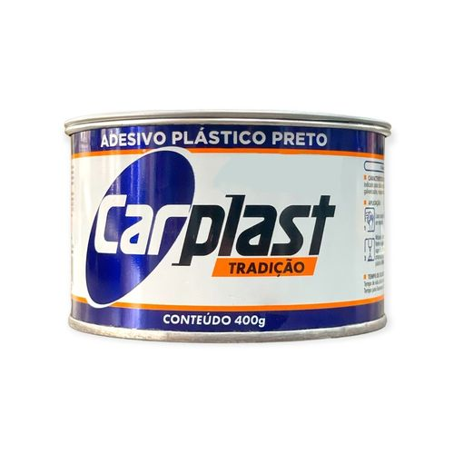 MASSA PLASTICA 400G CARPLAST PRETO