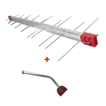 ANTENA EXTERNA UHF-DIGITAL 22 ELEM COM MASTRO