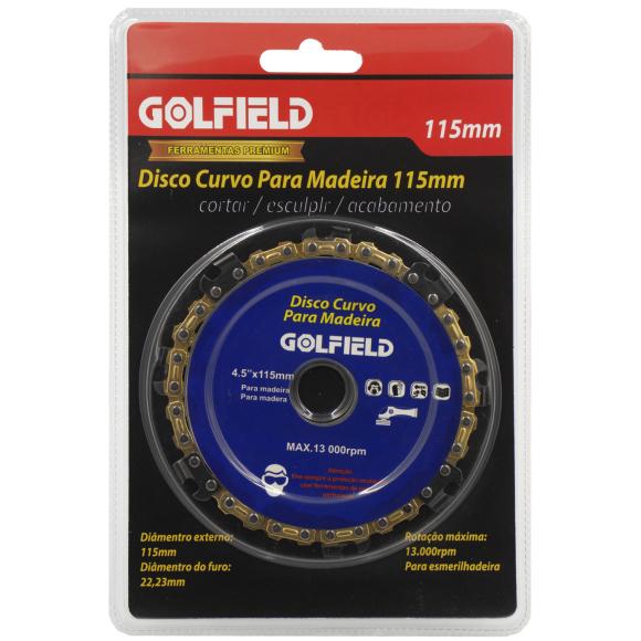 DISCO SERRA MADEIRA CORRENTE 4 POL GOLFIELD