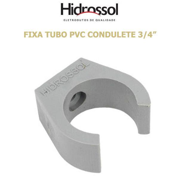ABRACADEIRA FIXA TUBO PVC COND CZ 3/4" HIDROSSOL