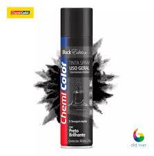 SPRAY USO GERAL PRETO BRILHANTE 400ML