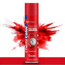 SPRAY USO GERAL VERMELHO 400ML