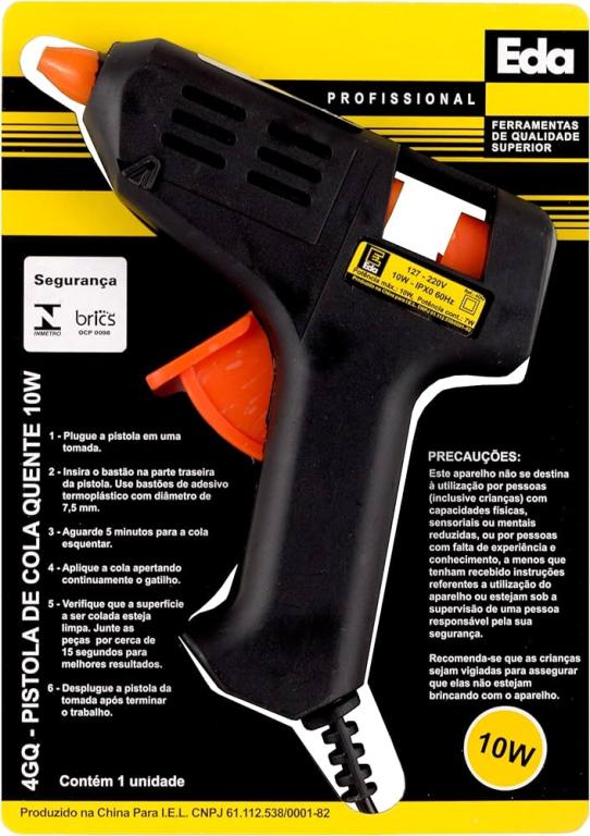 PISTOLA COLA QUENTE EDA 10W